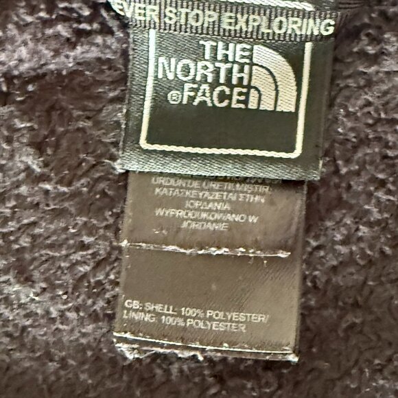 The North Face | Osito | Full Zip Fleece Jacket | Black | M - Picture 8 of 9